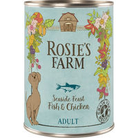 Produktbild von Rosie's Farm Hundefutter Adult Fisch und Huhn getreidefrei 6 x 400 g - 6 x 400 g