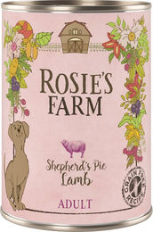 Produktbild von Rosie's Farm Hundefutter Adult Lamm Getreidefrei Sensitive 24 x 400 g - 24 x 400 g