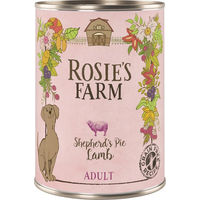 Produktbild von Rosie's Farm Hundefutter Adult Lamm Getreidefrei Sensitive 24 x 400 g - 24 x 400 g