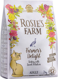 Produktbild von Rosie's Farm Hundefutter Adult Truthahn mit Süßkartoffeln Getreidefrei 3 x 2 kg - 3 x 2 kg