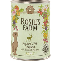 Produktbild von Rosie's Farm Hundefutter Adult Wild Fasan und Lachs getreidefrei 6 x 400 g - 6 x 400 g