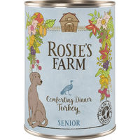 Produktbild von Rosie's Farm Hundefutter Senior Truthahn getreidefrei 24 x 400 g - 24 x 400 g