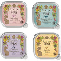 Produktbild von Rosie's Farm Katzen Nassfutter Adult Mix Paket 32 x 100 g getreidefrei und sensitive - 16 x 100 g