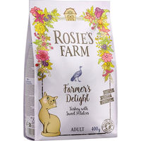 Produktbild von Rosie's Farm Katzenfutter Adult Truthahn mit Lachs Getreidefrei 400 g - 400 g