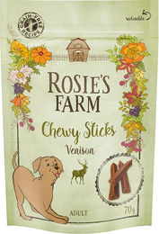 Produktbild von Rosie's Farm Kausnacks Wild Zahnpflege-Snack getreidefrei 5 x 70 g - 5 x 70 g
