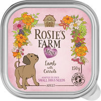 Produktbild von Rosie's Farm Mini Hundefutter Lamm mit Karotten getreidefrei 6 x 150 g - 6 x 150 g