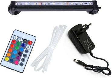 Rosnek LED Aquariumleuchte RGB mit Fernbedienung wasserdichte Unterwasser Beleuchtung – Bild 1 von 5