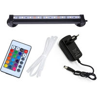 Produktbild von Rosnek LED Aquariumleuchte RGB mit Fernbedienung wasserdichte Unterwasser Beleuchtung