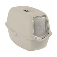 Produktbild von Rotho Bailey Haubentoilette für Katzen aus Kunststoff in Beige