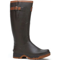 Produktbild von Rouchette Grand Veneur Reitstiefel für Herren in Braun mit Naturkautschuk und wasserdichtem Design Größe 46