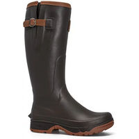 Produktbild von Rouchette Grand Veneur Reitstiefel für Herren in Braun mit Naturkautschuk und wasserdichtem Design Größe 48