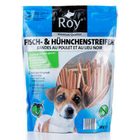 Produktbild von ROY Hundesnacks Fisch- und Hühnchenstreifen ohne Zucker 360 g