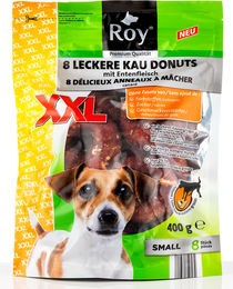 Produktbild von ROY Kaudonuts XXL Kausnack mit Entenfleisch Small 400g