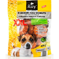 Produktbild von ROY Kausnack Kaudonuts XXL Small mit Huhn 400g