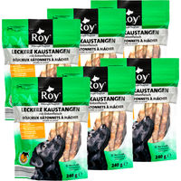 Produktbild von ROY Kausnack mit Ente und Rind ohne Farb- und Aromastoffe 240g