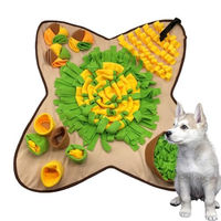 Produktbild von ROY Schnüffelteppich für Hunde als Intelligenzspielzeug und Schleckmatte aus Stoff für alle Altersstufen