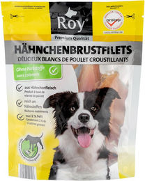 Produktbild von ROY Trockenfleisch Hähnchenbrustfilet Monoprotein mit hohem Fleischanteil 200g