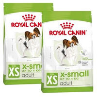 Produktbild von Royal Canin Adult X-Small Hundefutter für erwachsene kleine Hunde 2x3 kg - 2 x 3 kg