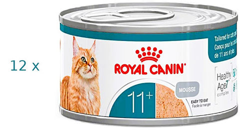 Royal Canin Ageing 11+ Mousse Senioren Katzenfutter feucht 12 x 85 g – Bild 1 von 1