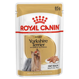 Royal Canin Breed Health Nutrition Yorkshire Terrier Adult Mousse für kleine Hunde 85 g - 12 x 85 g – Bild 1 von 3