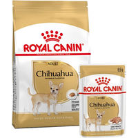 Produktbild von Royal Canin Chihuahua Adult Trockenfutter und Nassfutter Set 3kg und 12x85g