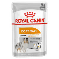 Produktbild von Royal Canin Coat Care Mousse Nassfutter für Hunde aller Größen und Altersstufen zur Unterstützung von Haut und Fell 85 g - 85 g