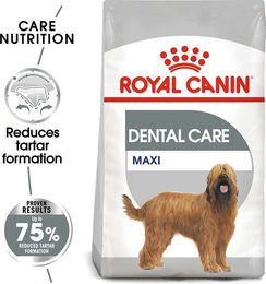 Produktbild von Royal Canin Dental Care Maxi Trockenfutter für große Hunde zur Zahnpflege 2x9kg