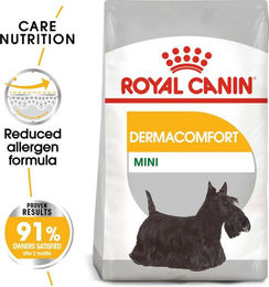 Produktbild von Royal Canin DermaComfort Mini Trockenfutter für kleine Hunde mit empfindlicher Haut 2x8kg