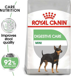 Produktbild von Royal Canin Digestive Care Mini Trockenfutter für kleine Hunde Adult Sensitive Verdauung 2x8kg