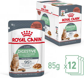 Royal Canin Digestive Care Nassfutter für Katzen mit empfindlicher Verdauung Stückchen in Soße 12 x 85 g - 12 x 85 g – Bild 1 von 11