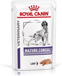 Produktbild von Royal Canin Expert Mature Consult Veterinärdiät Nassfutter für Senior Hunde 48x85g