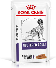 Royal Canin Expert Neutered Adult Nassfutter für kastrierte Hunde mit Stückchen in Sauce 12x100g - 12 x 100 g – Bild 1 von 3