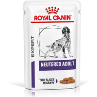 Produktbild von Royal Canin Expert Neutered Adult Nassfutter für kastrierte Hunde mit Stückchen in Sauce 12x100g - 12 x 100 g