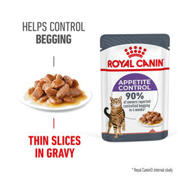 Royal Canin FCN Appetite Control Nassfutter für erwachsene Katzen Stückchen in Sauce zur Gewichtskontrolle 48x85g – Bild 1 von 6