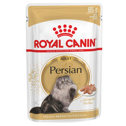 Royal Canin Feline Breed Nutrition Persian Adult Nassfutter Mousse mit Fisch für Langhaarkatzen 12 x 85 g - 12 x 85 g – Bild 1 von 2