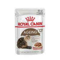 Produktbild von Royal Canin Feline Health Nutrition Katzenfutter Senior 12+ Stückchen in Soße - 48 x 85 g
