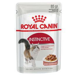 Produktbild von Royal Canin Feline Health Nutrition Sterilised Adult Katzenfutter Stückchen in Sauce Fisch 85 g - 85 g