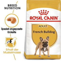 Produktbild von Royal Canin Französische Bulldogge Adult Hundefutter 2x9 kg - 2 x 9 kg