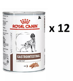 Produktbild von Royal Canin Gastrointestinal Low Fat Hundefutter Pastete Huhn Adult 12 x 410 g