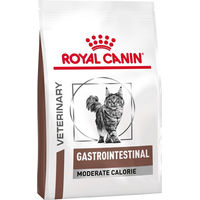 Produktbild von Royal Canin Gastrointestinal Moderate Calorie Trockenfutter für Katzen 4 kg und 12 x 85 g