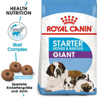Produktbild von Royal Canin Giant Starter Hundefutter für tragende Hündinnen und Welpen mit Geflügel 30 kg (2 x 15 kg) - 2 x 15 kg