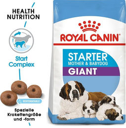 Royal Canin Giant Starter Hundefutter für tragende Hündinnen und Welpen von Riesenrassen mit Geflügel 15 kg - 15 kg – Bild 1 von 11