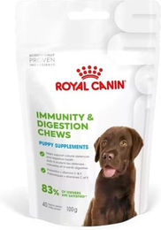 Royal Canin Immunity & Digestion Chews Geflügel Funktionssnack für Welpen zur Unterstützung von Immunsystem und Magen-Darm-Trakt 100g - 100 g – Bild 1 von 6