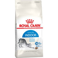 Produktbild von Royal Canin Indoor 27 Katzenfutter für erwachsene Wohnungskatzen zur Unterstützung der Harnwege und Haarballen-Kontrolle 2 x 4 kg