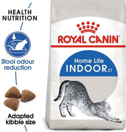 Produktbild von Royal Canin Indoor 27 Trockenfutter für Wohnungskatzen zur Gewichtskontrolle 2x10kg