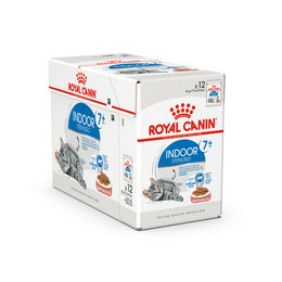 Royal Canin Indoor 7+ Sterilised Katzenfutter Stückchen in Soße für Wohnungskatzen Senior 12 x 85 g - 12 x 85 g – Bild 1 von 5