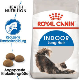 Royal Canin Indoor Long Hair Trockenfutter für ausgewachsene Wohnungskatzen 400 g - 400 g – Bild 1 von 4