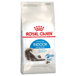 Royal Canin Indoor Long Hair Trockenfutter für ausgewachsene Wohnungskatzen mit Huhn 10 kg - 10 kg – Bild 1 von 5