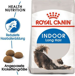 Produktbild von Royal Canin Indoor Longhair Trockenfutter für ausgewachsene Wohnungskatzen mit Geflügel 20 kg