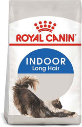 Produktbild von Royal Canin Indoor Longhair Trockenfutter für Wohnungskatzen zur Unterstützung von Haut und Fell 2x10kg